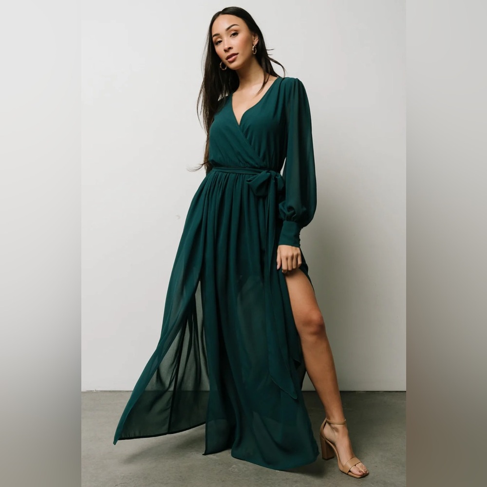 NWT Baltic Born “Celine” long-sleeve maxi dress